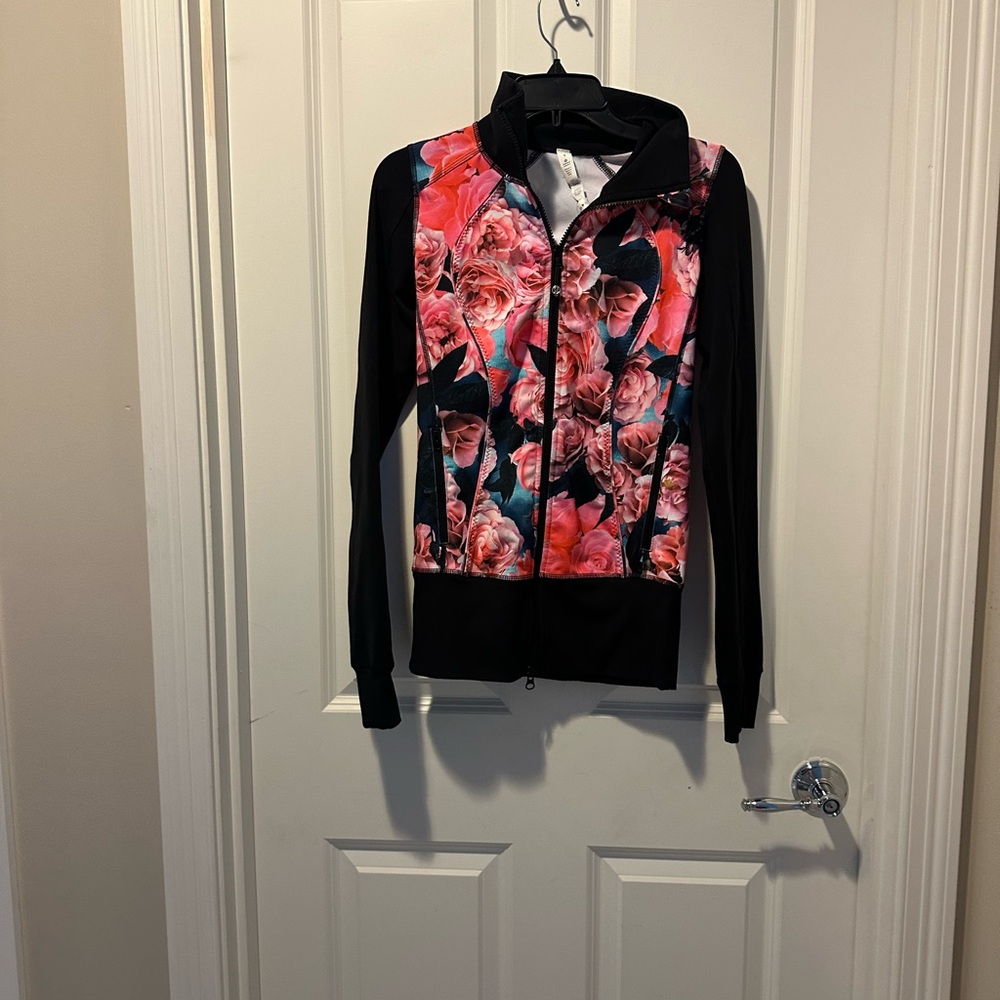 Lululemon Asana Secret Garden Full Zip Jacket
